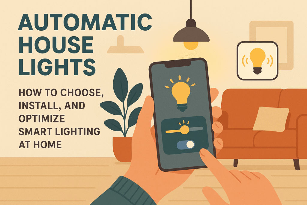 Automatic House Lights: How to Choose, Install, and Optimize Smart Lighting at Home